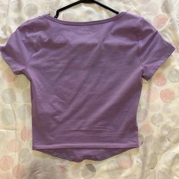 purple corset baby tee - Picture 2 of 3
